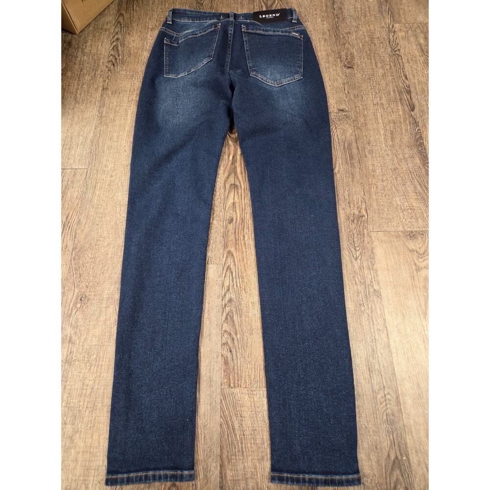 Legend London NWT Dark Blue Wash SLIM FIT JEANS 2.0 Men's 28x34 Long Tall - Picture 6 of 9